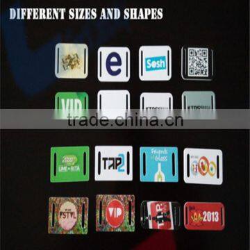 China Cheap Elastic Fabric Rfid Epoxy Wristband photo-3