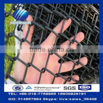 Wholesale PVC coated chian link fencing mesh animal fence mesh diamond mesh