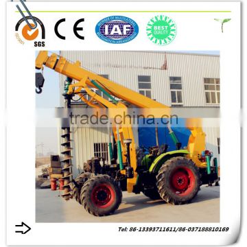 Earth bored piling equipment drilling machine for sale, pile driver for best price