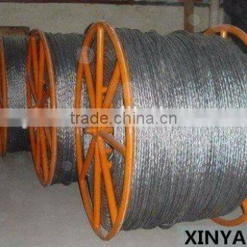 High Breaking Force Galvanized Steel Anti-Twist Briaded Rope