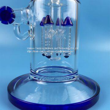 New Glass Water Pipes Glass Bongs With Rocket Perc and UFO Perc 18.8mm Joint In Bulk From Hookahs photo-3