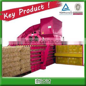 Automatic Horizontal Hydraulic Hay Baling Machine