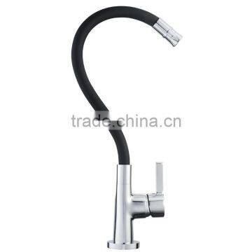Silicone Kitchen Sink Faucet Universal Tube Spring Flexible Gooseneck Hose photo-3