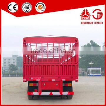 3 Axles Cattle Transport Livestock Semi Trailer photo-6