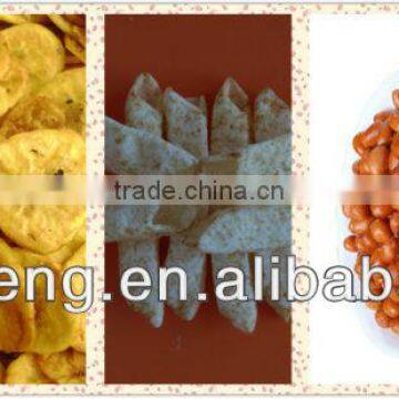 100-300kg/h semi-automatic fryer for peanuts, peas, fava beens, snacks pellet/Batch frying machinery for peanuts, peas, fava bee
