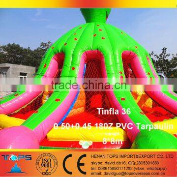 Inflatable Bouncer Octopus Tinfla 36 in PVC Tarpaulin Cute Devilfish photo-2