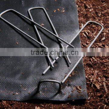 6-Inch Garden Landscape Staples Stakes Pins. U-Tyoe Nail. photo-3