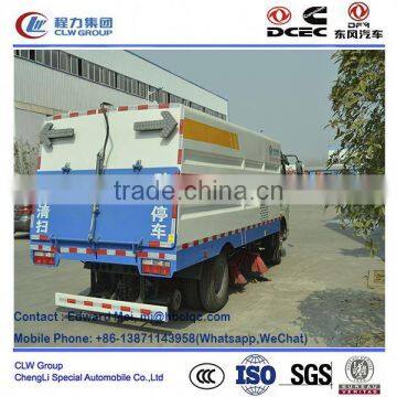 Dongfeng 4*2 Type 120hp 8 Ton Road Sweeper Truck photo-4