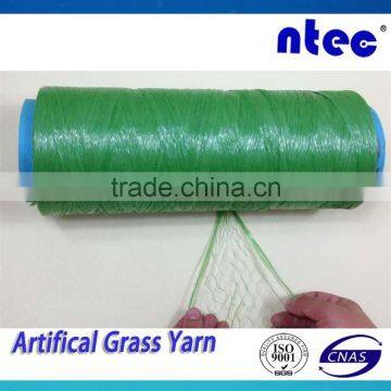 5500Dtex Meadow Green PP Fibrillated Grass Yarn for Football/Soccer