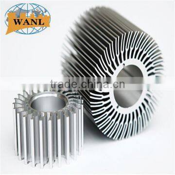 Hot selling 6063 aluminum heat pipe heat sink