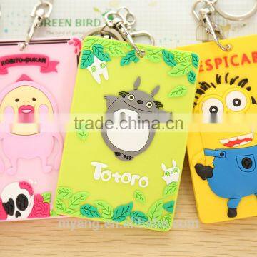 Promotional Lovely Various Cartoon Types Eco-friendly Soft Silicone Credit Card Holder photo-6