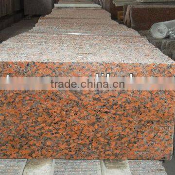 Cheap Good Quality G562 Maple Red Granite Stairs photo-2