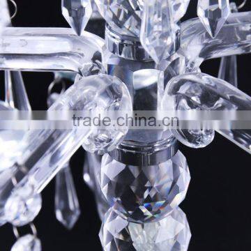 Factory Supply Unique Design Tall Crystal Candelabra for Weddings on Sale photo-3