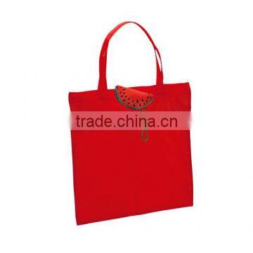 High quality wholesale cheap watermelon shape foldable shopping bag