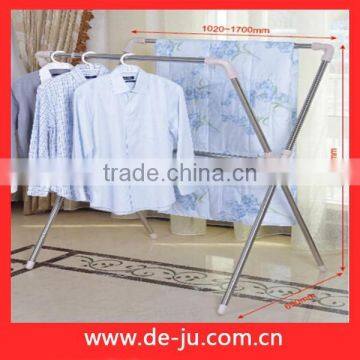 Towel Rack Custom Stainless Steel Clothes Rack Laundry Wire Hanger photo-1