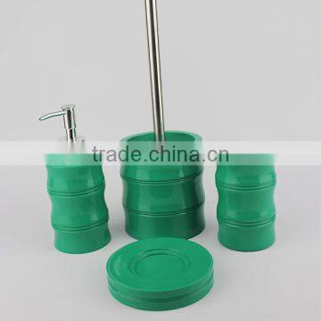 EA01634 green bamboo bathroom accessory wholesale