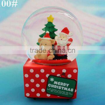 Wholesale christmas glass snow ball