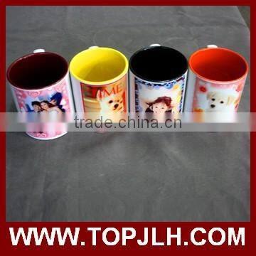 Inside Color Outside White Sublimation Ceramic Mug photo-3