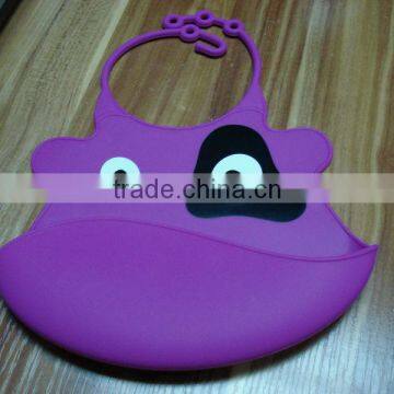 Food Grade Various Animal Design Silicone Baby Bib photo-4