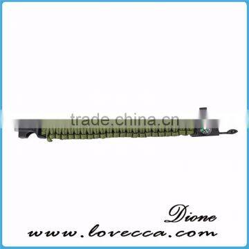 Factory Sales Fashion Emergency Nylon Bracelet Survival Paracord Wristband photo-6