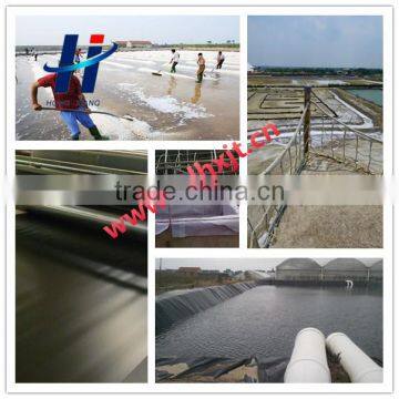 Black Color Hdpe Geomembrane Used in Salt Industry Anti-seepage photo-2