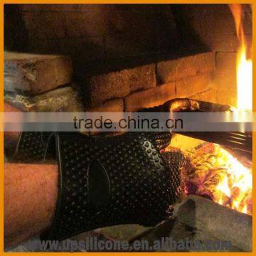 FDA High Quality Barbecue Mitt Bbq Gloves Silicone BBQ Grill Mitt photo-3