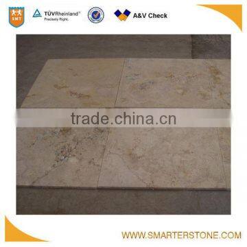 China domestic marron travertine tiles antique travertine