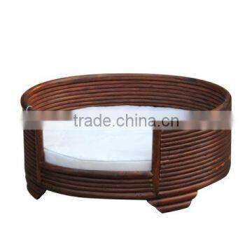 Hot Sales ! Handmade 100% Natural Rattan Pet House photo-3
