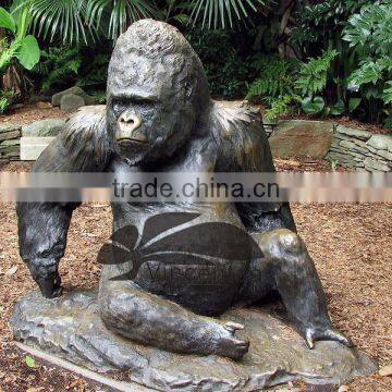 High Quality Gorilla Statue for Garden Decoration VSL-092 photo-2