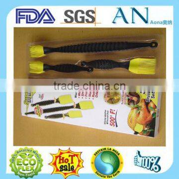 High Quality Flexible Silicone Basting Brush Sweep Grilling Cook Kitchen