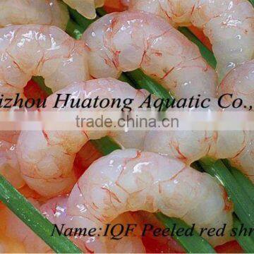 100% net weight PUD red shrimp