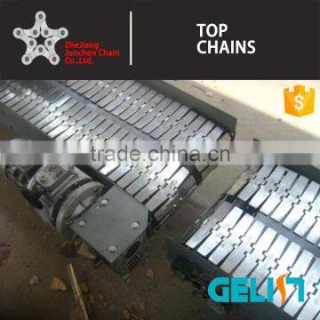 Flat Top Conveyor Chain Modular Plastic Belts Food Conveyor Beverage photo-2