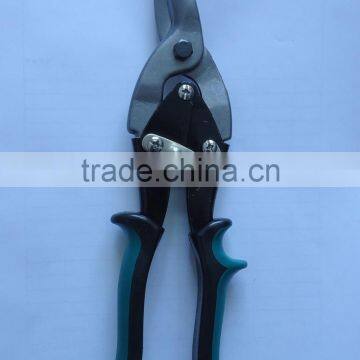 American style Aviation Tin Snips with TPR handle (left turn) / Steel cutter