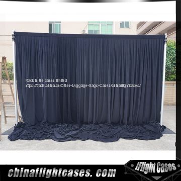 stage decoration balck backdrop design