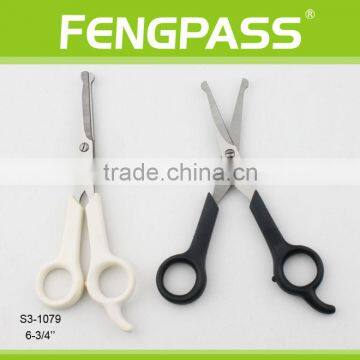 S3-1079 6-3/4" Inch 2CR13 Stainless Steel Blade WithUseful Safe Pet Hair Scissors Pet Grooming Scissors For Dog Cat Hair Cutting photo-5