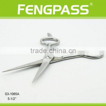 S3-1065A 5-1/2" Inch 2CR13 Stainless Steel Material Professional Stainless Steel Hair Cutting Scissors For Hair
