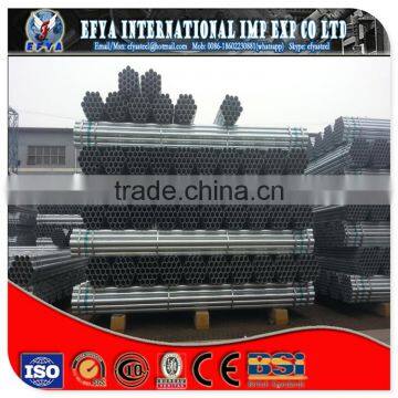 ASTM A53 ERW Galvanized welded steel pipe(SCH40,SCH80)