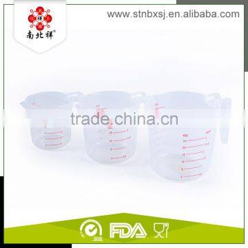 3 pcs Plastic Measuring cup set