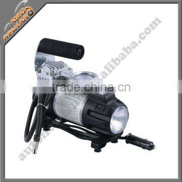 12V meal air compressor with LED light