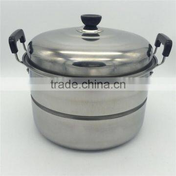 30cm Food Steamer Stainless Steel Gas Food Steamer photo-2