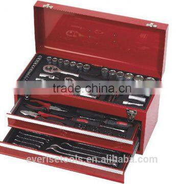90 pcs spanner socket wrench car & bicycle tool set