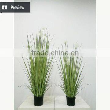 Artificial Potted Grass Onion Grass With Dandelion Flower for Indoor Decortaion photo-4