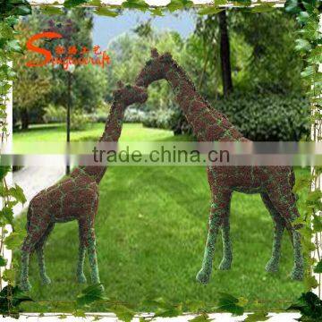 artificial topiary birds and animals artificial grass landscaping animal for garden