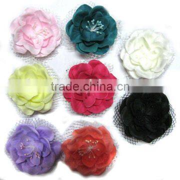 Peony Hair Flower