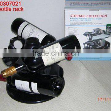 6-bottle wine rack/wine holder
