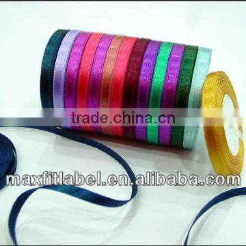 Custom Colorful Satin Ribbon for Decoration