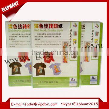 High quality t-shirt inkjet transfer paper for light and dark fabrics
