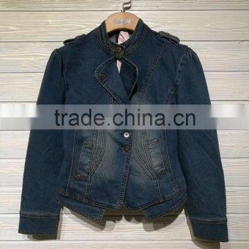 GZY big quantity wholesale ladies denim jackets