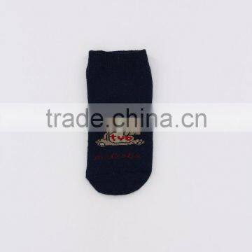 Children Boy Custom Non Slip Dots Terry School Socks photo-3