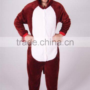 winter make a fleece animal tail adult squirrel mascot costume